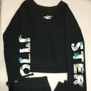 Hollister Crop Track Suit S